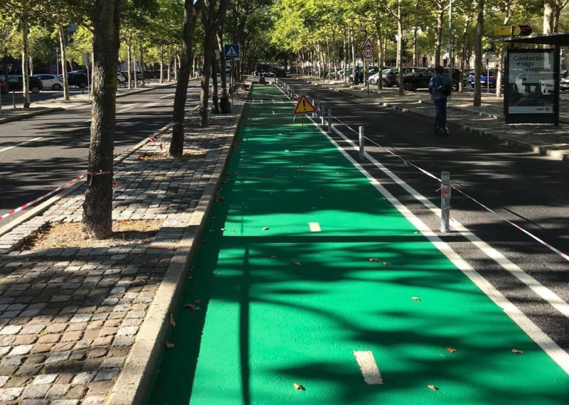 Construção e reconstrução de ciclo vias Portugal